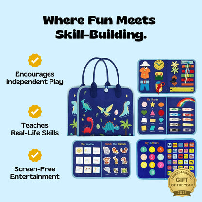 Glysi™ Montessori Busy Board