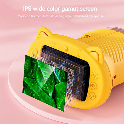 Kids Microscope with 2.4 Inch IPS Screen